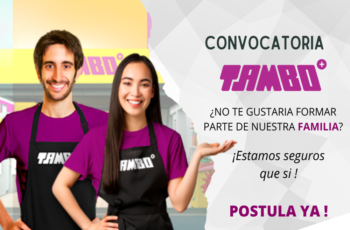 Oferta Laboral – Tambo+