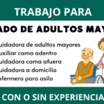 Oportunidad Laboral en Cuidado de Adulto Mayor