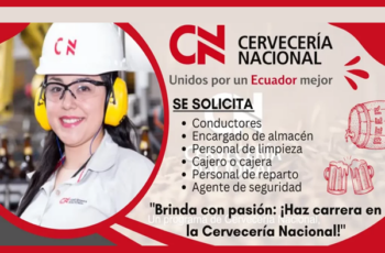 Únete a Cervecería Nacional Ecuador | Revisa los requisitos aquí