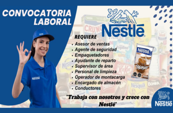 Nestlé Perú – Convocatoria profesional vigente
