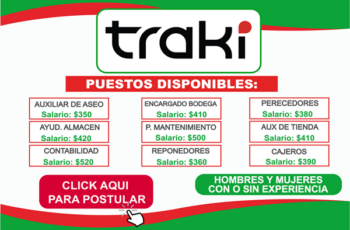 Traki abre oportunidades laborales | Más detalles aquí