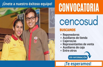 Cencosud suma nuevos profesionales | Conoce las vacantes aquí