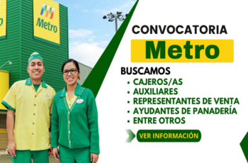 Metro Perú abre nuevas oportunidades | Conoce más aquí