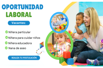 Bolsa de empleo para cuidadoras de niños