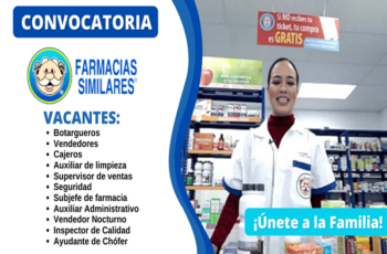 Farmacias Similares abre vacantes de empleo | Aplica aquí gratis