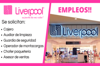 Liverpool requiere personal dedicado | Mira las vacantes