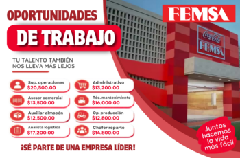 Femsa solicita personal | Revisa las opciones disponibles