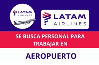 LATAM Airlines incorpora personal | Revisa los trabajos disponibles