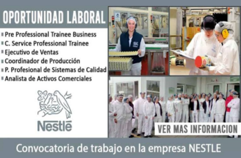 Nestlé México solicita personal | Conoce las opciones de empleo